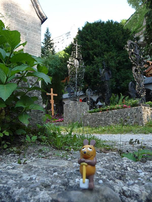 Petersfriedhof in Salzburg, &Ouml;sterreich