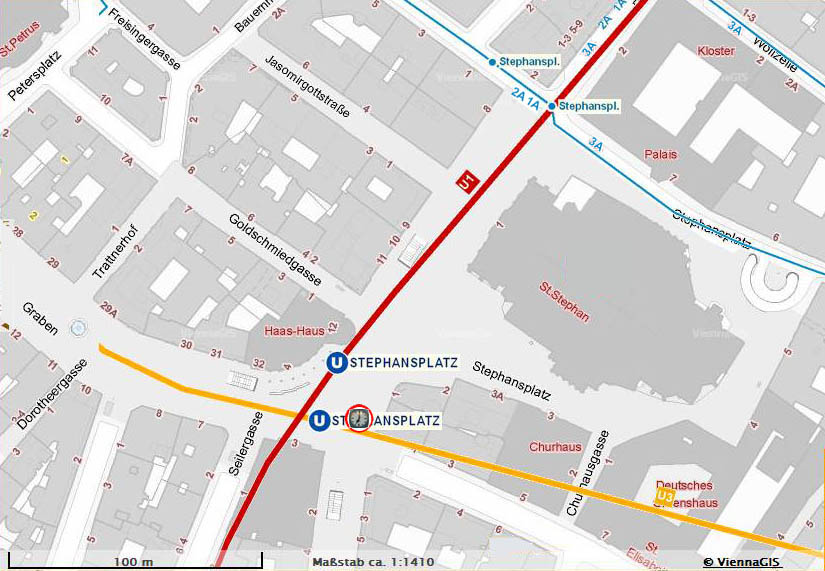 Plan Stock im Eisen-Platz