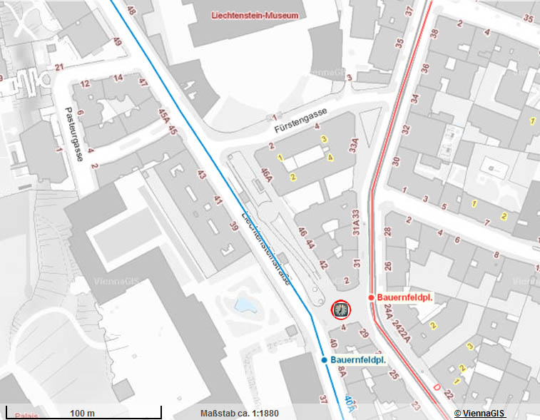 Plan Bauernfeldplatz