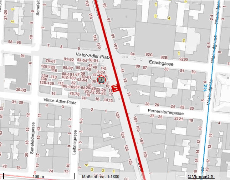 Plan Viktor-Adler-Platz