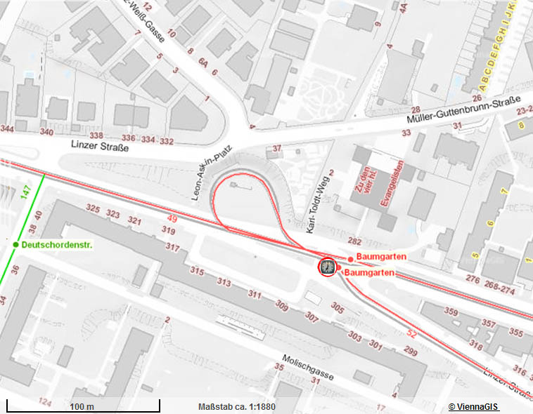 Plan Baumgartner Spitz