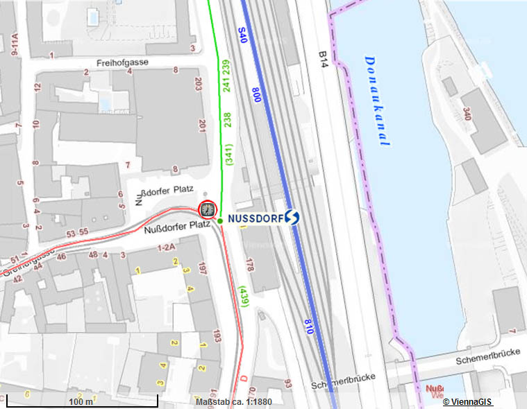 Plan Nu&szlig;dorfer Platz