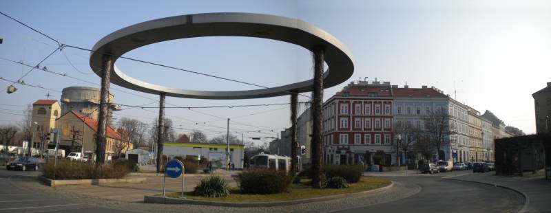Gau&szelig;platz Panorama