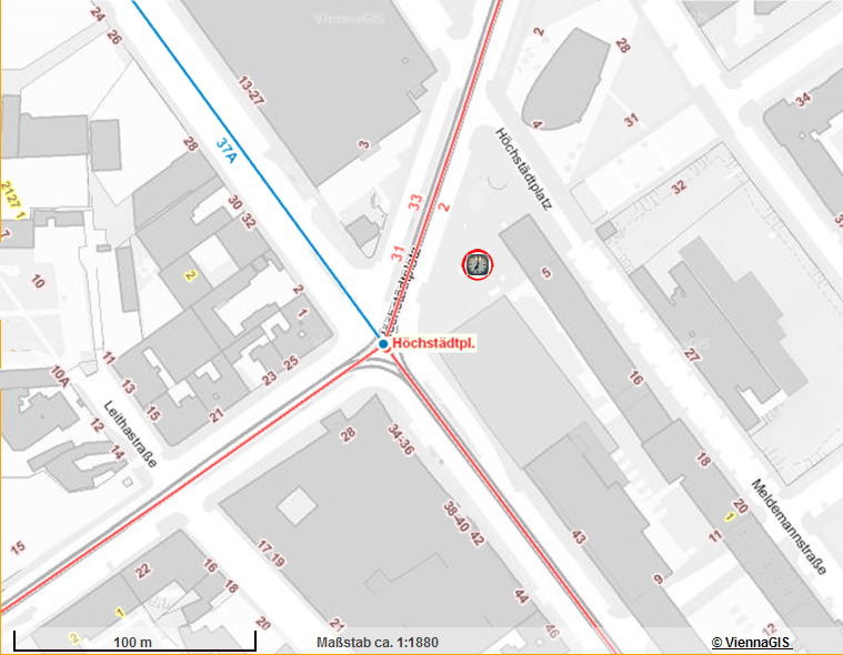 Plan H&ouml;chst&auml;dtplatz