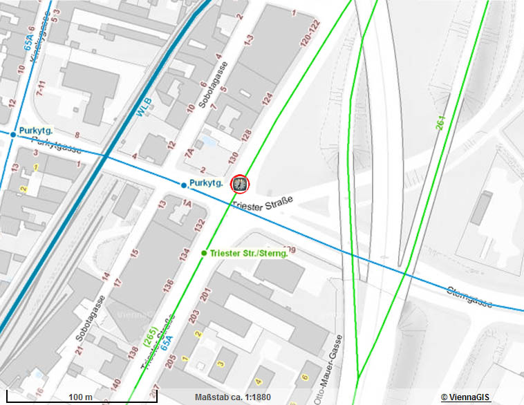 Plan Franz-Josefs-Kai