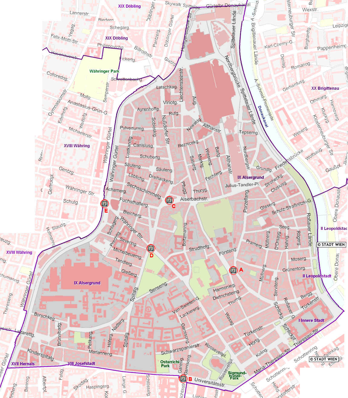 9. Bezirk, Alsergrund